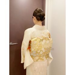 25/12/21 お宮参り　訪問着　ロングヘアの画像3