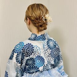 浴衣ヘアセットの画像1