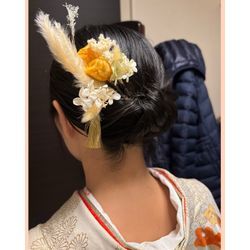 【お宮参り】お母さまお着付け➕ヘアアレンジの画像2