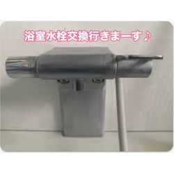 浴室水栓交換行きまーす♪の画像1