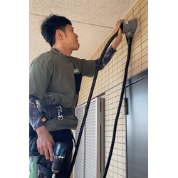 引っ越してきたばかりのおうち、早速ダクトクリーニング清掃！の画像1