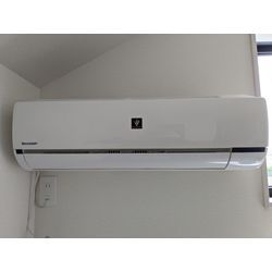 川崎市麻生区 エアコン分解クリーニング シャープ AC-H22AWの画像1