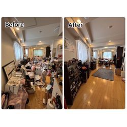 【Before→After】実例161 ものと心を整える。高齢の母の“おうち丸ごとお片づけ”実例の画像1