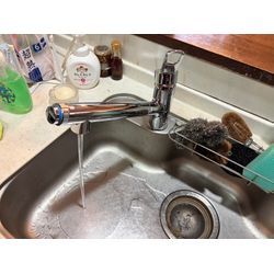 キッチン混合水栓交換の画像1