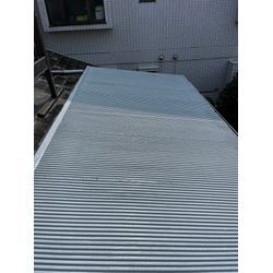 【施工事例】藤沢市亀井野にて破風板・トタン屋根の塗装工事を行いました！の画像2