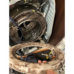 東京都世田谷区　脱水受けカバー交換　Panasonic ドラム式洗濯機　NA-VX8900の画像2