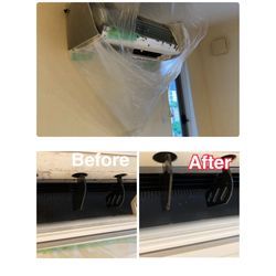 大垣市のエアコンクリーニング3台！！の画像1