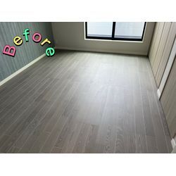 新築【ｸﾞﾚｰｱｯｼｭ/突板ﾌﾛｰﾘﾝｸﾞ】ｶﾞﾗｽｺｰﾃｨﾝｸﾞの画像1