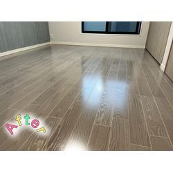 新築【ｸﾞﾚｰｱｯｼｭ/突板ﾌﾛｰﾘﾝｸﾞ】ｶﾞﾗｽｺｰﾃｨﾝｸﾞの画像3