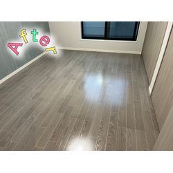 新築【ｸﾞﾚｰｱｯｼｭ/突板ﾌﾛｰﾘﾝｸﾞ】ｶﾞﾗｽｺｰﾃｨﾝｸﾞの画像2