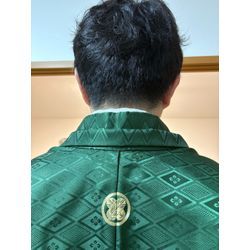 卒業式の男性先生の袴着付をしましたの画像2