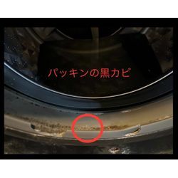 ドラム式洗濯機ドアパッキンの黒カビでお困りの方への画像1