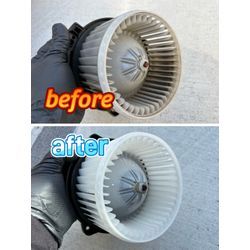 【エアコンからのホコリ臭】ヴィッツの画像3