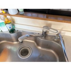 キッチン混合水栓交換の画像1
