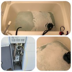 入居間もない賃貸物件の風呂釜配管洗浄の画像1