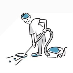 床に物があると、掃除が2倍になる。だから「仮置き箱」1つだけの画像3