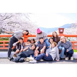 満開の桜の下で記念撮影📸の画像1