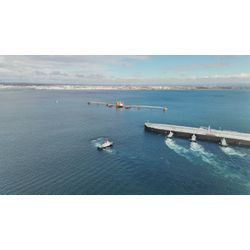 苫小牧 出光シーバースで空撮の画像1