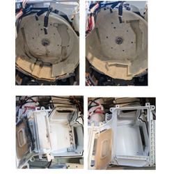 ドラム式洗濯機クリーニング　日立　ＢⅮーＮＸ１２０Ｅの画像2