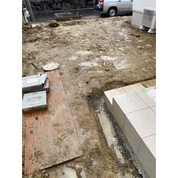 外構が出来ていない時の入室はとても注意が必要です💦の画像1