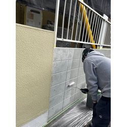 年内最後の現場｜前回ランデックスコートの状態が良好で驚きました（苔・カビ・チョーキング無し）の画像1