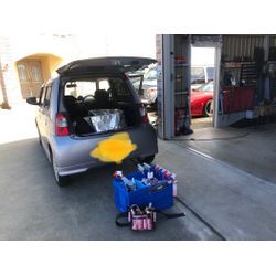 ♢灯油こぼし・中和剤使用・車内消臭作業・クリーニング・の画像3