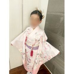 七五三　七歳様とお母様の画像2