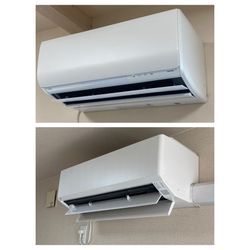 守山区　富士通ノクリア（AS-C40G-W・AS-G63G2W）2017年製を完全分解の画像1