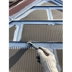 【藤沢市湘南台】にて、外壁・屋根の塗装工事を進めています！の画像1