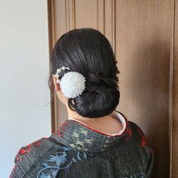 卒業袴のお着付けの画像2