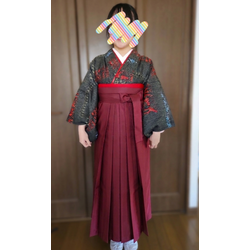 卒業袴のお着付けの画像1