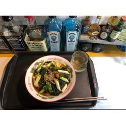 野外の作業・夜食ガレージバークッキング👩‍🍳の画像1