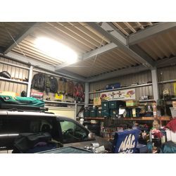 野外の作業・夜食ガレージバークッキング👩‍🍳の画像3