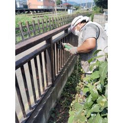 フェンスの塗装の画像1