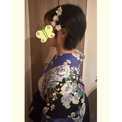 【卒業生】お嬢さま袴お着付け➕ヘアアレンジの画像2