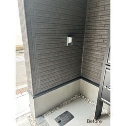 メルセデスベンツ・ウォールユニット取り付け工事の画像1