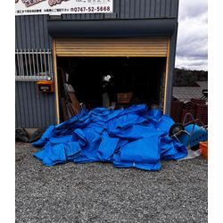 ブルーシート処分の画像1