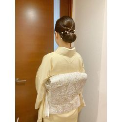 25/11/23 七五三　お母さま　鎖骨上くらいの長さの画像2