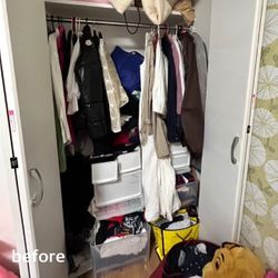 ＼(^-^ )整理収納〜クローゼット〜の画像1