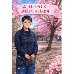 4月もよろしくお願いいたします！の画像1