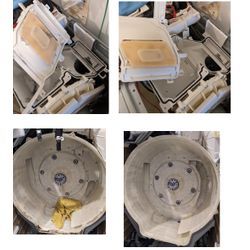 ドラム式洗濯機クリーニング　日立　ＢⅮーSＸ１１０ＦＬの画像2