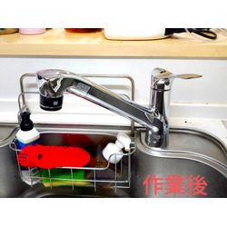 東大阪市　Ｉ様　台所蛇口交換の画像2