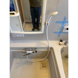 浴室水栓交換工事の画像2