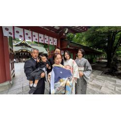 家族の歴史を繋ぐお宮参り着付け👘の画像3