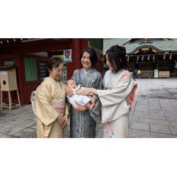 家族の歴史を繋ぐお宮参り着付け👘の画像2