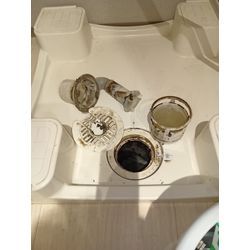 洗濯パン排水カビ除去クリーニングの画像1