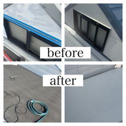 西淀川区で屋根塗装｜遮熱塗料で夏も快適に！の画像1