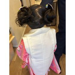 可愛い姉妹の七五三👭(ハーフアップとツイン)の画像2
