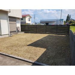 PR　お庭の草刈りの画像2