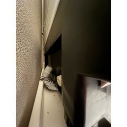 新座市　縦型洗濯機排水ホース交換！の画像2